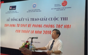 Bộ Y tế: Trao giải tuyên truyền về tác hại của thuốc lá