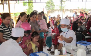 Sẵn sàng cho chiến dịch tiêm vaccine sởi - rubella