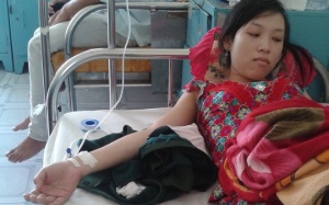 2 người nhập viện vì rắn lục đuôi đỏ cắn