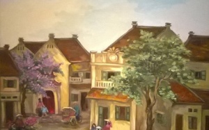 Triển lãm 70 bức tranh 'Giai điệu thu Hà Nội'