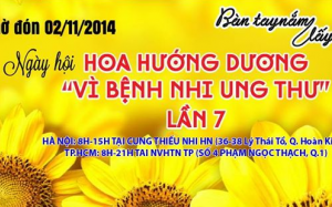 Vì bệnh nhi ung thư: Cùng góp bàn tay