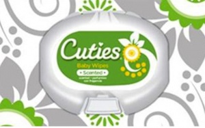 Thu hồi khăn giấy ướt trẻ em nhiễm khuẩn