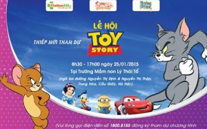 Lễ hội Toy Story: Nhiều phần quà đang chờ mẹ và bé