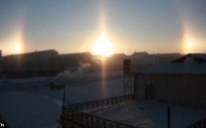 Mông Cổ được 3 'mặt trời' chiếu sáng