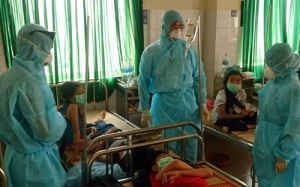 16 học sinh sốt cao do bị cúm A/H1N1
