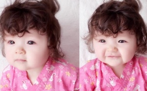 Bé Cadie mặc kimono khiến dân mạng phát cuồng