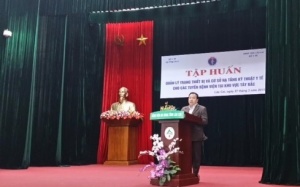 Tập huấn về quản lý trang thiết bị và cơ sở hạ tầng kỹ thuật y tế