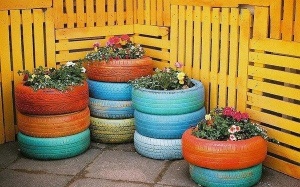 Những cách biến tấu lốp xe cũ thành vật dụng hữu ích