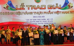 Lần đầu tiên vinh danh “Thương hiệu vàng thực phẩm Việt Nam”