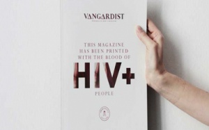 Lấy máu người bị HIV để làm mực in báo