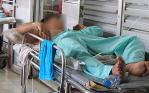 Bẻ “cậu nhỏ”, một thanh niên nhập viện