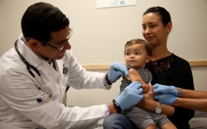 Vaccine sởi: Dán mà không tiêm