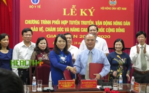 Bộ Y tế và Hội Nông dân “bắt tay” chăm sóc sức khỏe cộng đồng