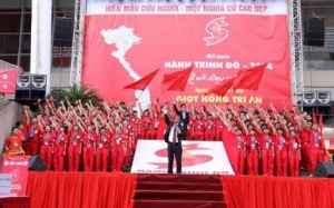 Hành trình Đỏ 2015: Kỳ vọng thu về 17.000 đơn vị máu