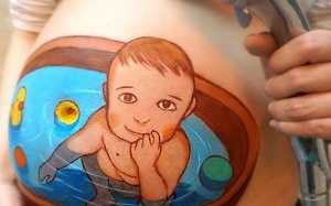 Bé đã 'lao động' hết mình trong 3 tháng cuối thai kỳ