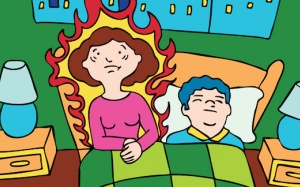 Mũm mĩm, thừa cân thì thường bốc hỏa, khó chịu