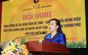 Hơn 60% các bệnh viện vệ tinh chưa có tỷ lệ chuyển tuyến giảm rõ rệt