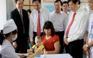 95% trẻ em được tiêm sởi – rubella