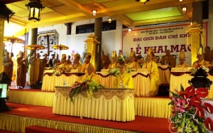 Tổ chức đại giới đàn ở Quảng Trị sau hơn 75 năm