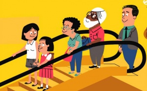 Để không bị chết khi đi thang cuốn