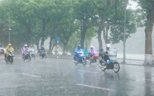 Dự báo thời tiết 14/8: Bắc Bộ có mưa rào và dông vào chiều tối