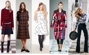 Xu hướng thời trang thu 2015: Kẻ caro quay trở lại đầy ấn tượng!