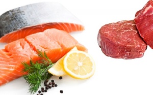 So sánh dinh dưỡng giữa thịt đỏ và cá