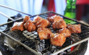 Lươn đùm và bò nướng Lạc Cảnh ở biển Nha Trang