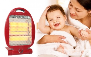 Cách dùng quạt sưởi cho trẻ khi trời lạnh