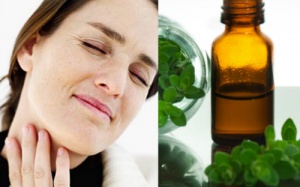Giảm đau họng, viêm họng nhờ tinh dầu
