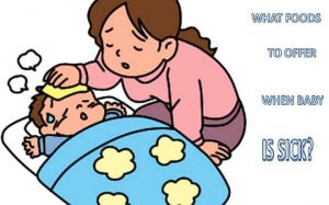 Infographic: Trẻ bị sốt nên và không nên ăn gì?