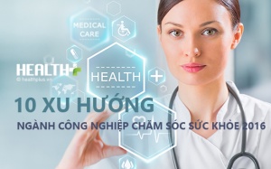 Dự đoán 10 xu hướng ngành công nghiệp chăm sóc sức khỏe
