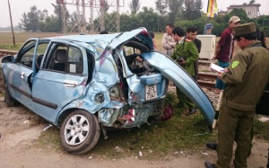 Hai vụ tai nạn tàu hỏa cách nhau một giờ ở Vinh