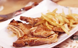 Sườn áp chảo vị chanh muối thơm nức mũi ai cũng mê