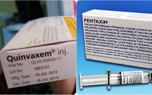 Nên tiêm vaccine 5 trong 1 Pentaxim hay Quinvaxem?