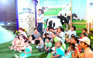 Vinamilk mang 'Thế giới sữa' tới cho trẻ thơ Việt Nam
