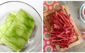 Mứt cùi dưa hấu ngọt dẻo, đẹp mắt nhìn qua là làm được