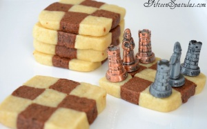 Cách làm bánh quy bàn cờ cực chất