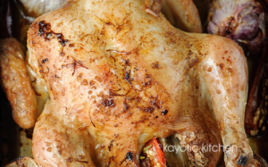 Cuối tuần xuýt xoa với gà nướng nguyên con