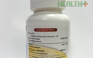 Tinh mắt chọn TPCN dầu cá Omega-3 chỉ cần nhìn vỏ hộp