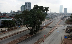 Thông xe đường nối Nhật Tân - Cầu Giấy trị giá 1.000 tỷ đồng/km