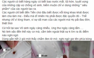 Băng vệ sinh giả gây vô sinh: Cư dân mạng phẫn nộ với 'Trái Tim Đồng Đen'