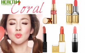 10 loại son màu Coral (san hô) hot nhất mùa hè 2016