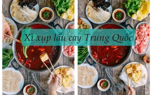 Mưa gió sụt sùi làm lẩu cay Trung Quốc 