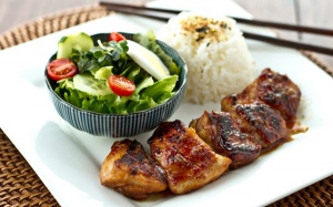 Thơm ngon khó cưỡng với cơm gà Teriyaki