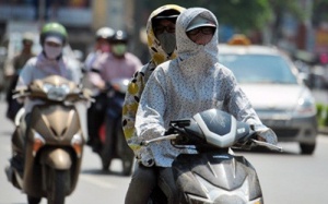 Nắng nóng lan rộng khắp miền Bắc