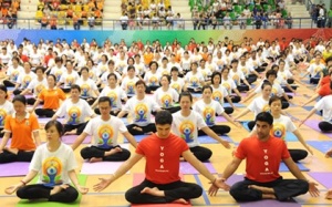 Đón chờ màn đồng diễn yoga tập thể trong ngày Quốc tế Yoga lần 2