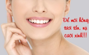 Làm theo các cách này, làn môi sẽ tươi hồng thêm xinh