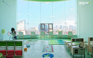 Thuỵ Điển trao tặng khu vui chơi sáng tạo trẻ em cho BV Nhi TW