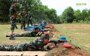 IMC tham gia huấn luyện dân quân tự vệ 2016:  Thực hành bắn đạn thật